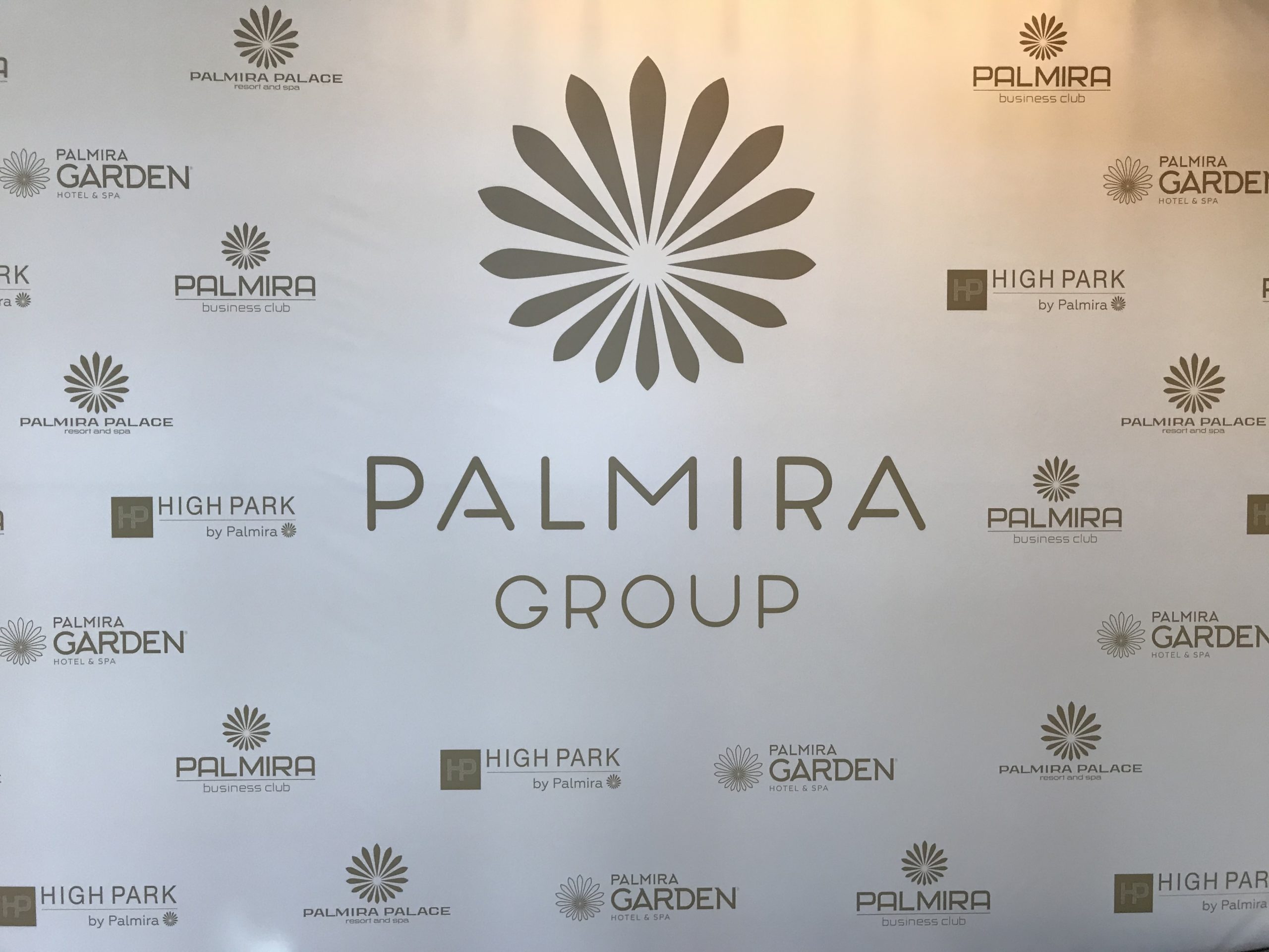 Аренда оборудования для презентации отеля Palmira Garden